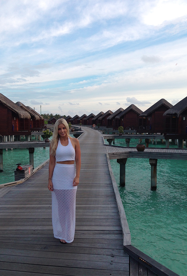Outside The Over Water Bungalows