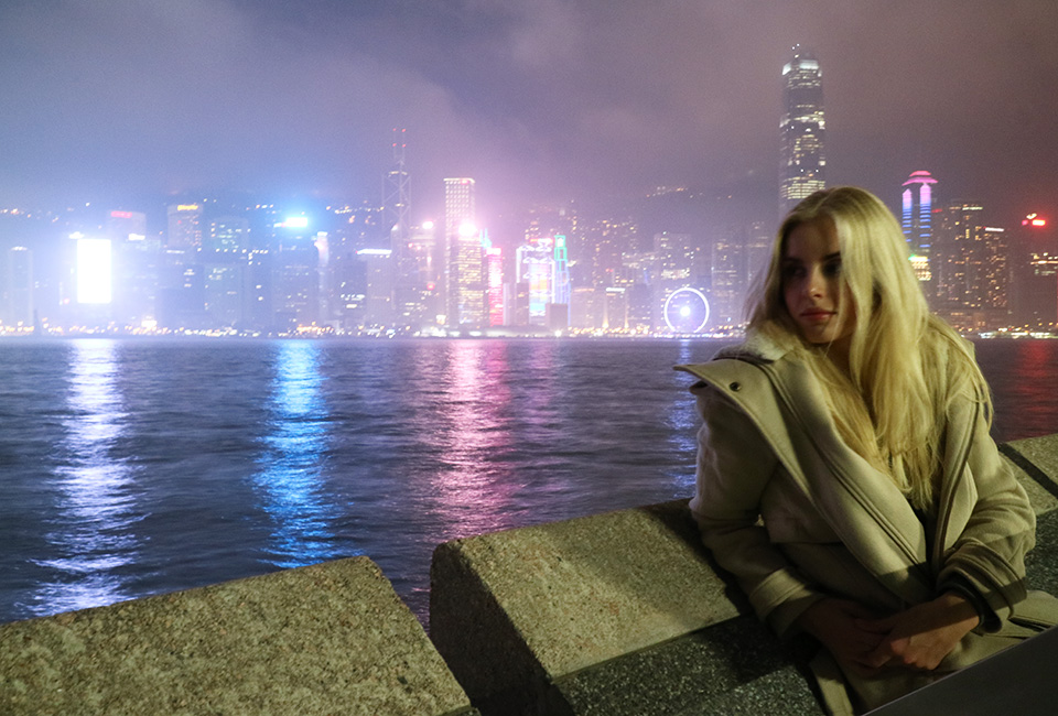 The Beautiful View Of Hong Kong Island