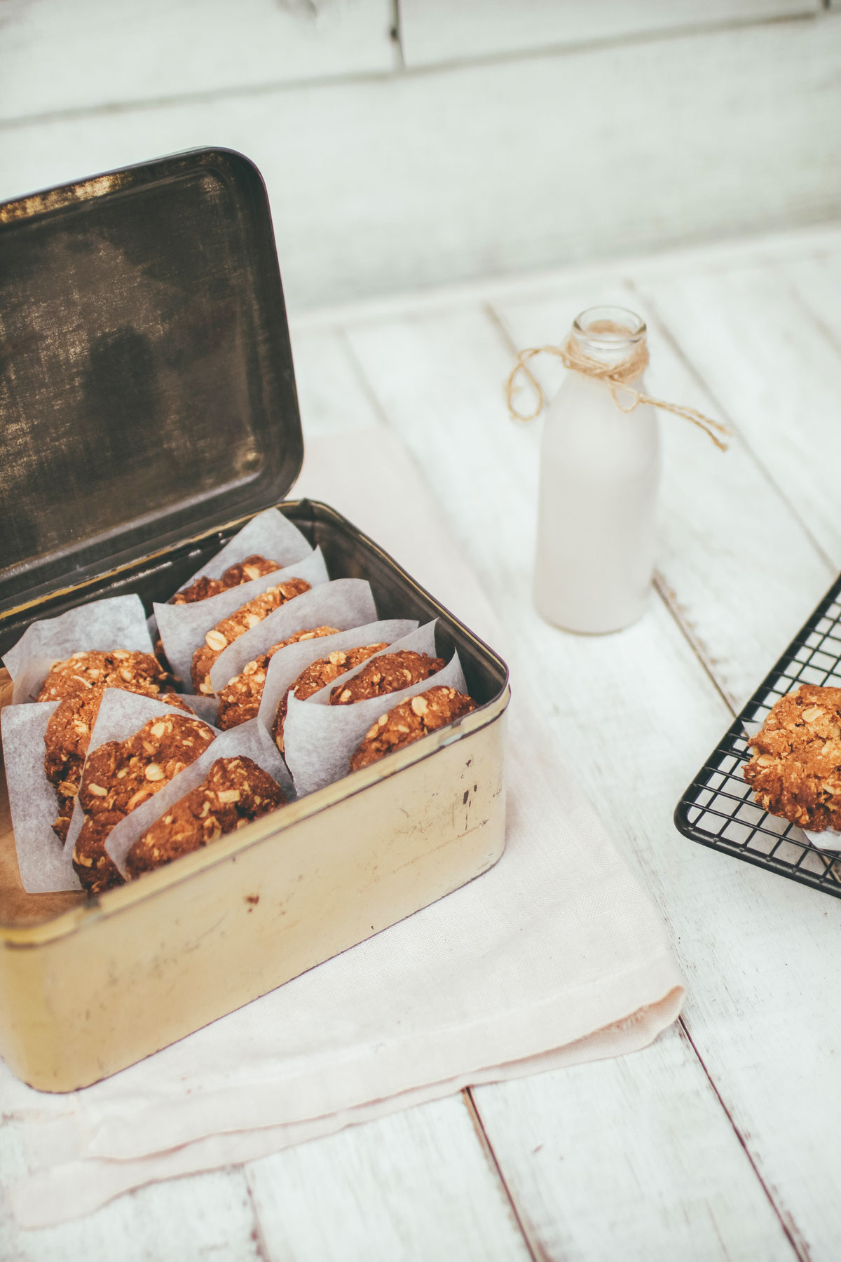 My Healthy Anzac Biscuits Recipe