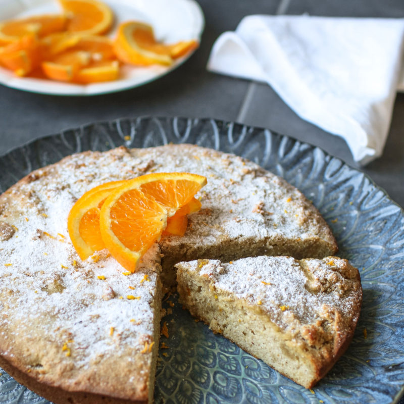 Spiced Orange & Almond Flourless Cake